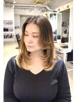モードケイズ 調布店(MODE K's)&nbsp;ハッシュカット_顔周りカット調布レイヤーカット韓国