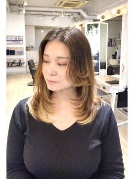 モードケイズ 調布店(MODE K's) ハッシュカット_顔周りカット調布レイヤーカット韓国