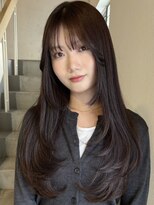 シキ(SIKI)&nbsp;ブリーチハイライト髪質改善ダブルカラーレイヤーカット