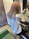 ベベ(be.be)の写真/ダメージレスカラーで理想の髪色へ◎髪質改善トリートメントで艶髪と潤ツヤを実感!
