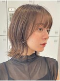 30代40代大人女性/前髪ありショートボブ/ショートヘア/髪質改善