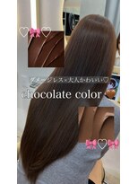 フイ 梅田(Hui.)&nbsp;秋オススメ、chocolate brown