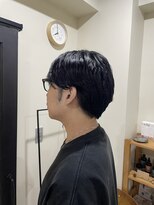 イオ(io)&nbsp;センターパート/メンズパーマ