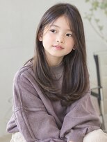 ドット ヘアー(dot.hair) キッズロング / ワンカールセミロング / センターパート