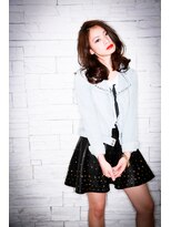 美容室 シャンティ SHANTY&nbsp;ダークトーンなミディアムカール