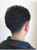 メンズショート ツーブロック