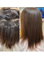 ラヴィヘアスペース(La Vie hair space) 高難易度縮毛矯正+髪質改善