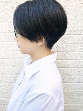 モリオ フロム ロンドン 成増店 【morio成増/玉井】黒髪 刈り上げショート