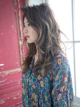 アミ 高崎(amie) ロング×ピンクベージュカラー[高崎,高崎駅,高崎,高崎駅,高崎]