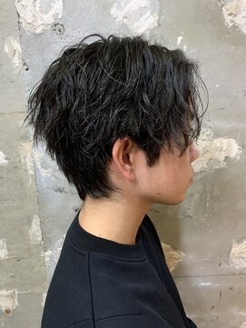 アカ(ACA) センターパートツイストスパイラルパーマツイストパーマ札幌大通