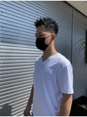 アップバングショート
