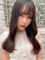 ラルムバイシー 新宿(LARME by Sea)&nbsp;韓国前髪顔周り×フェミニン【新宿/髪質改善】