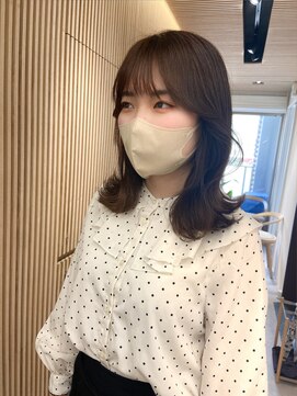 ロンドプロフィール 浦和(Lond profil) 顔まわりカット　くびれヘア　韓国ヘア　haruhi【浦和】