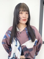 コティ 原宿店(koti BY brooch) 【koti原宿】エクステでロングレイヤー、前髪カラー　担当高崎