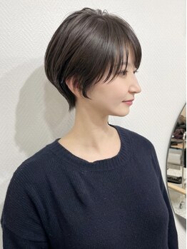 ヘアメイク シンズ レインボー(Hair Make SHIN'S RAINBOW)の写真/【当日予約OK】小顔ヘアやお顔の印象は顔回りのカットが重要！下ろしてもアップしても可愛いスタイルへ◆