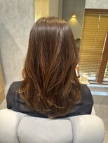 ミューシェレゴ(meauche...lego)&nbsp;艶髪レイヤーロング/ブラウン