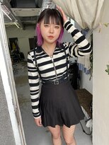 ペッシェ(pesce)&nbsp;ayato/グレージュカラー/ボブウルフ/黒髪/ココアベージュ/パーマ