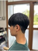 ナチュラルマッシュ/刈り上げスタイル