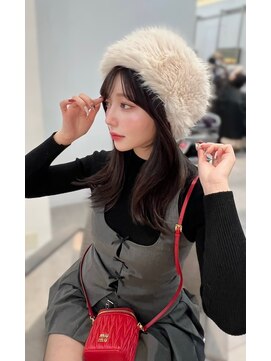 ラル 立川(lar) ラベンダーミディ_イメチェンハッシュカット似合わせカット