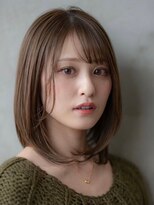 イオ 本厚木(io) 大人かわいいフェイスレイヤーシースルーバング小顔イメチェン