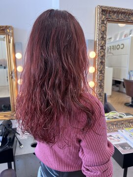 コワファースト させぼ五番街店(COIFF1RST) ピンクカラー☆