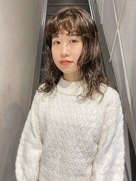 フェンヘアーアイス 中目黒(Fen.hair ici) ★くせ毛風カール20代30代40代◎デジタルパーマ前髪小顔
