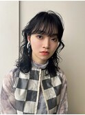 ナチュラルパーマスタイル