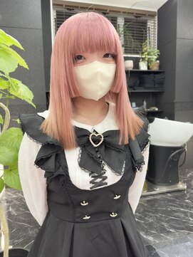 チュダック(ChuDuck) 韓国風《ペールピンク》ハイトーン/ケアブリーチ/ダブルカラー