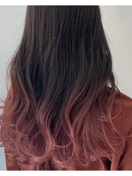 アライブ ハラジュク(ALIVE harajuku) 【ALIVE 夕貴】ピンクグラデーションカラー