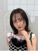 透明感グレージュ×人気レイヤーカット