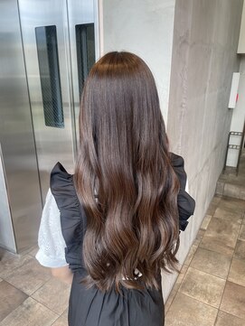 シアー(SHEER.) 髪質改善カラー×ベージュブラウン【表参道,青山,外苑前美容室】