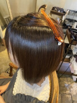 髪質改善と縮毛矯正の専門店 サンティエ(scintiller) 【髪質改善】弱酸性縮毛矯正