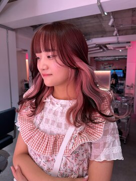 ダズリングディア(Dazzling Deer) インナーカラー/ピンク