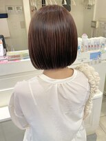 ネオリーブカフ 鶴ヶ峰店(Neolive caff)&nbsp;ミニボブ×チェリーブラウン