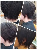 大人かっこいいマッシュショート☆