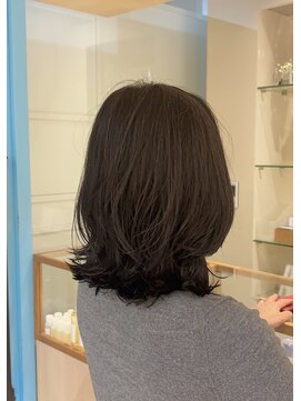 シアン 栄店(CYAN.) 適当に乾かすだけ!シンプルで可愛いワンカールパーマ