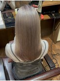 大人気♪ホワイトブロンド×似合わせカット♪
