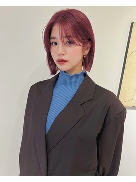 ユー(yew) ピンクカラースタイル