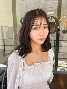 シオ ヘアー デザイン(Sio. hair design) lavender brown