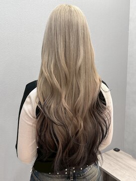 ミル(1001 mille) イルミナカラー/イヤリングカラー/裾カラー/レイヤーカット