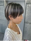 【MONA】マッシュショート/インナーカラー/似合わせカット