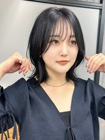 ディルト 代々木上原(DILT)&nbsp;くびれミディアムくびレイヤー小顔カット大人モード20代30代