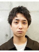 レタッチバイフィフス(RETOUCH by fifth)&nbsp;原宿スパイキーショートシャドウパーマメンズベリーショート30代