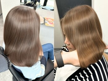 スラッシュ ホワイト(SLASH white)の写真/大人女性の髪に“芯からうるツヤ”を。白髪ぼかしとも相性◎