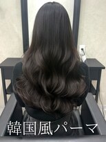 エース 梅田(ace)&nbsp;コテ巻き風パーマ /韓国風パーマ/デジタルパーマ/レイヤーカット
