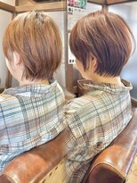 ハピネス クローバー 学園前店(Happiness CLOVER)&nbsp;☆イメチェン大人かわいい★ショートボブ/白髪ぼかし/ハイライト