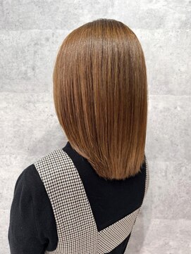 バランス 原宿 表参道(balance) 【髪質改善】ハイトーン、シアーベージュ　YUKA