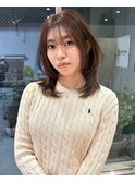 【ミディアム】くびれミディアムレイヤー
