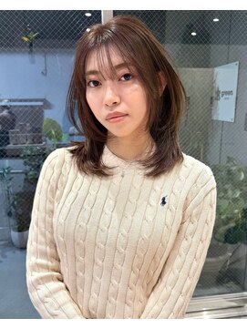 グリーン 町田(green) 【ミディアム】くびれミディアムレイヤー