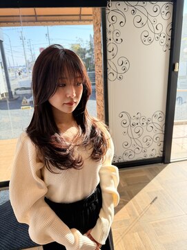 ラ ブーケ 中川中島店(La Bouquet) 韓国ヘア/中明度ラベンダーカラー